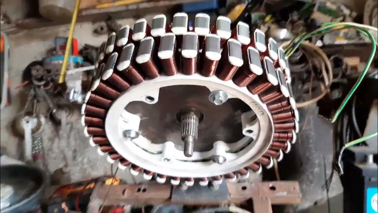 Modificare motor în generator, atenție la secțiunea miezului statoric