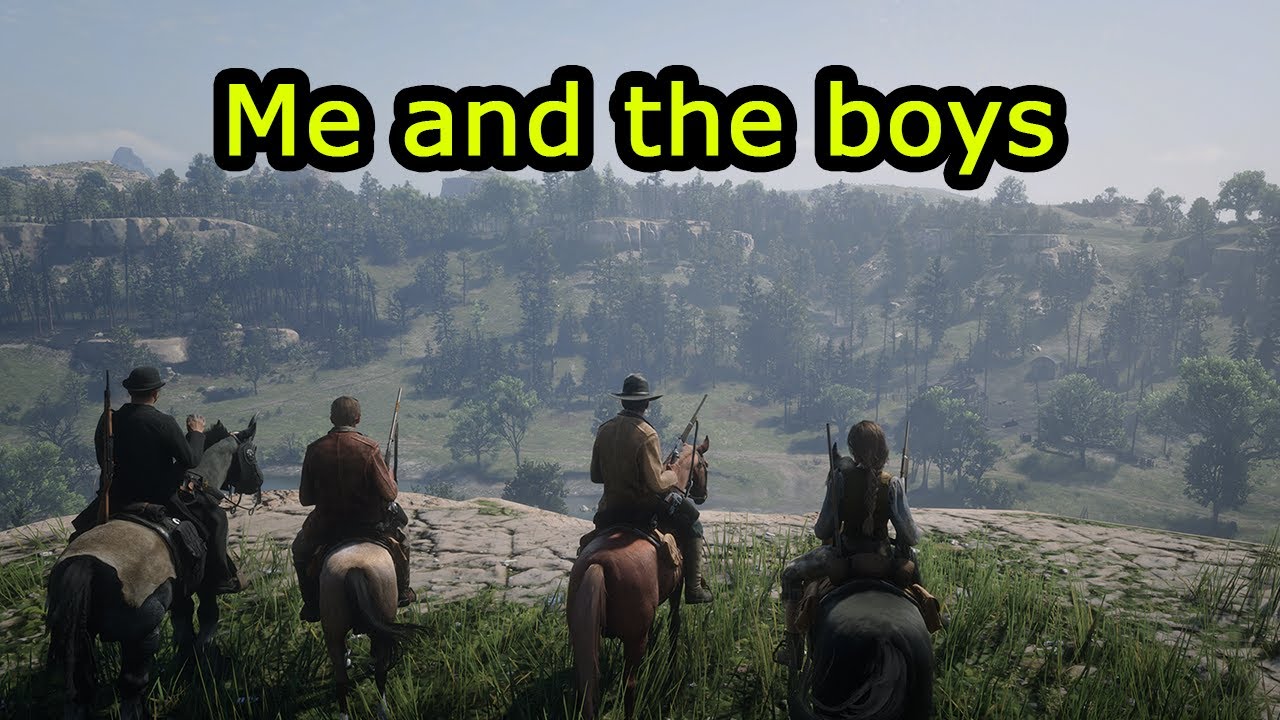 Two Cowboys One Horse - Red Dead Redemption 2 Funny Compilation - YouTube