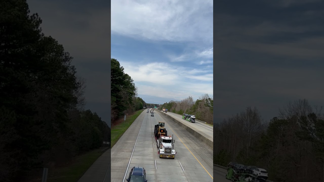 Ambient Highway Sounds: A Calming Video of Traffic from Above