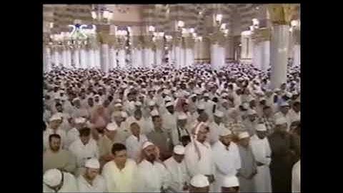 من أروع ما قرأ الشيخ عبد الله الجهني عام 1420 هـ تلاوة من سورة المائدة من المسجد النبوي الشريف