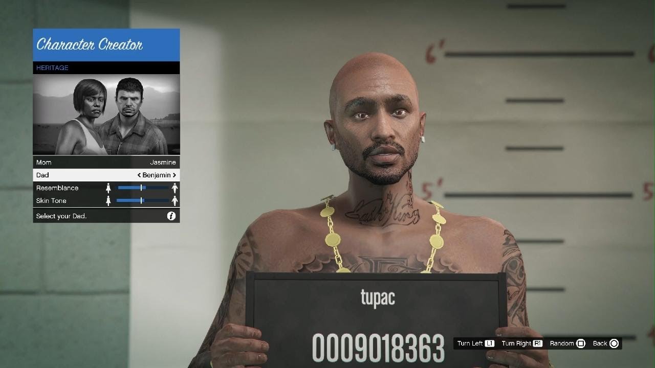 How to make tupac in gta 5 online