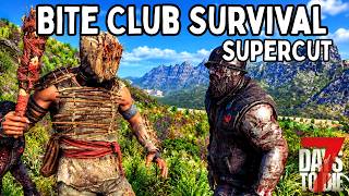 Bite Club Survival Challenge - 7 Days to Die (Supercut) Permadeath Survival Week