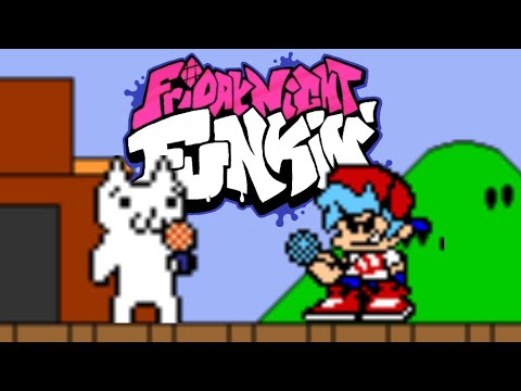 FNF vs Cat Mario – Rage Mix 🔥 Play online