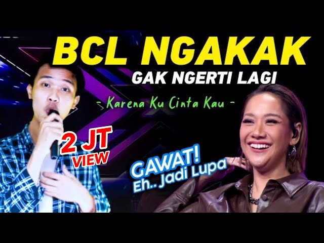 BCL Jadi Ngakak Di Prank Gak Ngerti Lagi Lagu Karena Ku Cinta Kau versi ANAK SEHAT class=