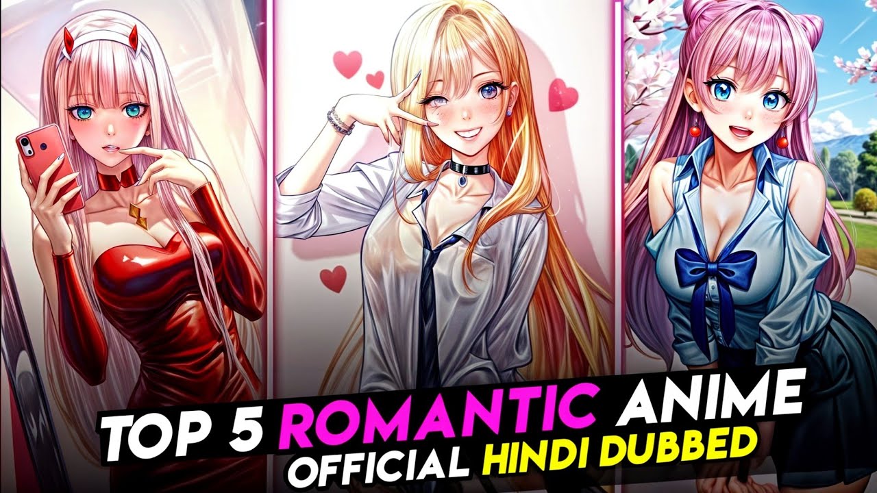 Top 5 Romantic Anime In Official Hindi Dubbed | On Crunchyroll Part 2