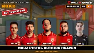 MOUZ Pistol Outside Heaven - Nuke G4R1 | MOUZ | BLAST Bounty 2026 Season 2 Finals | CS2 POV Analysis
