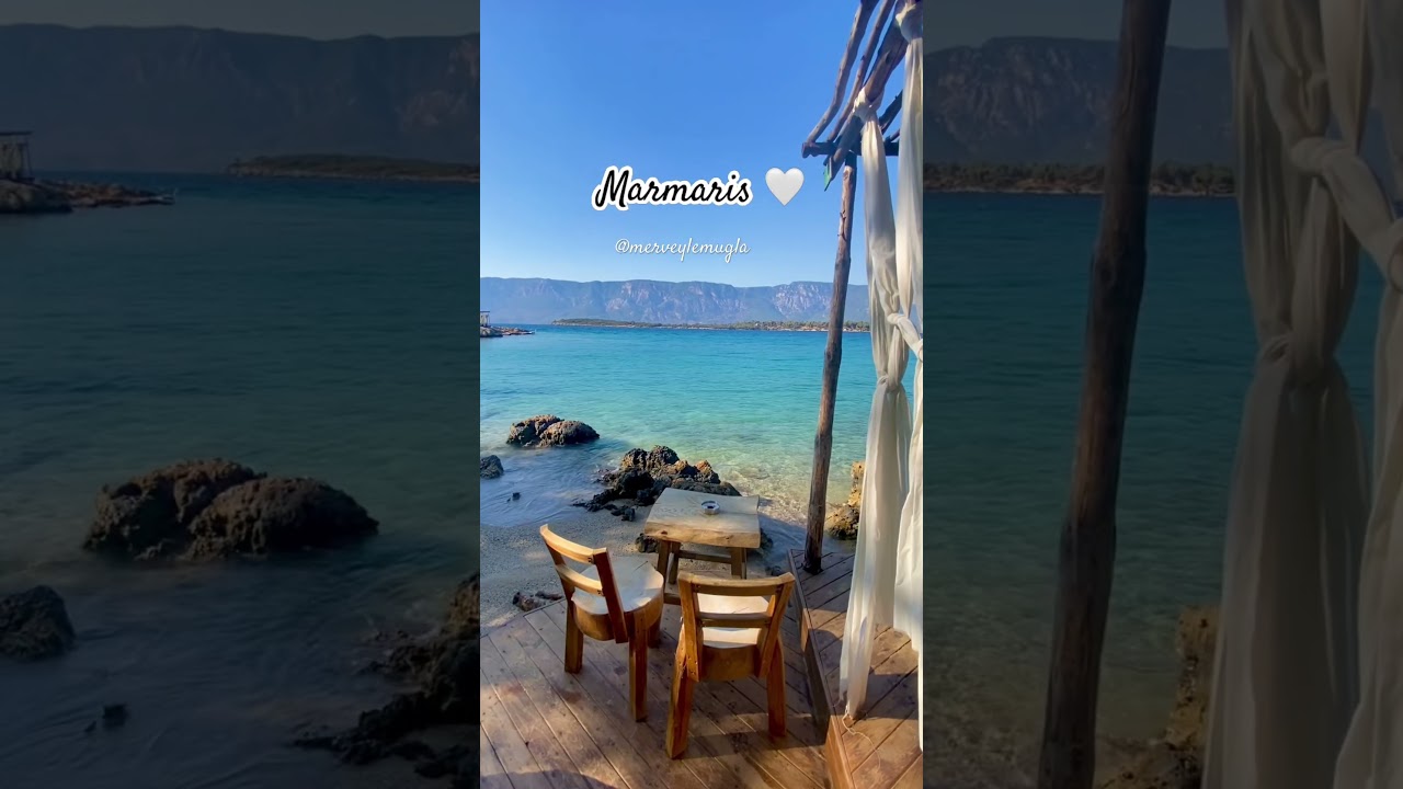 Muğla’nın en güzel yerlerinden biridir Marmaris 💙 