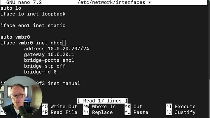 How to change Proxmox from a static IP to DHCP