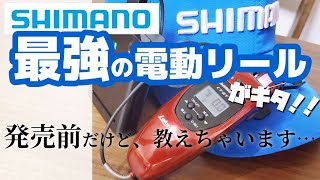 【新商品紹介】SHIMANO最強電動リール、レイクマスターCT-ETを発売前に徹底解説！！要チェックですよ！【ワカサギ釣り】