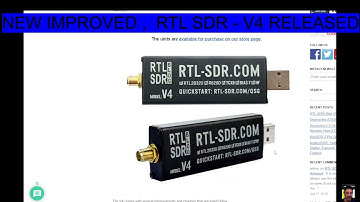 NEW IMPROVED ,  RTL SDR - V4 RELEASED