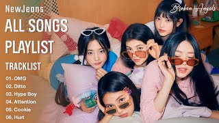 Video thumbnail of "NewJeans (뉴진스) All Songs | Playlist + Lyrics"