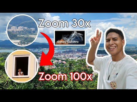 S22 Ultra ZOOM from the highest HILL in Panama City "AMAZING"😲