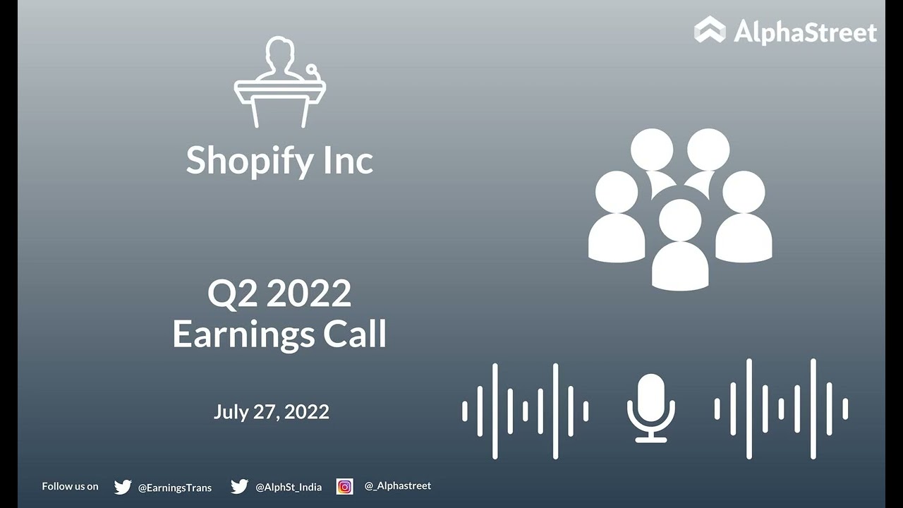 shopify investor presentation q2 2022