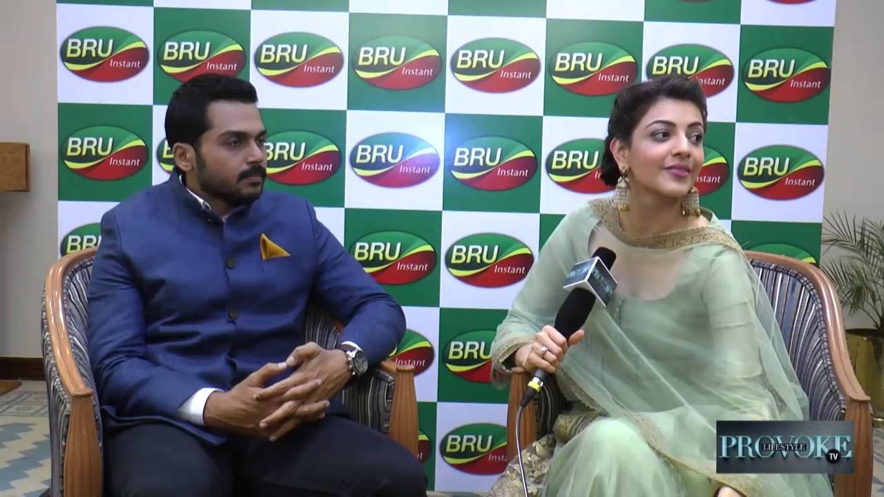 Actor Karthi and Actress Kajal get candid with Provoke Tv