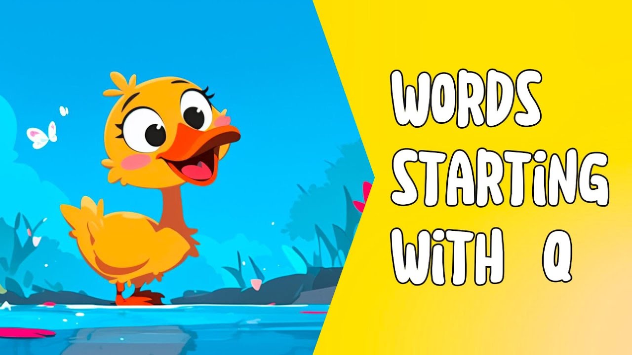 Buddy and Max explore words starting with Q