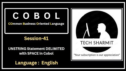 UNSTRING Statement with SPACE | UNSTRING Statement in COBOL  | Cobol |