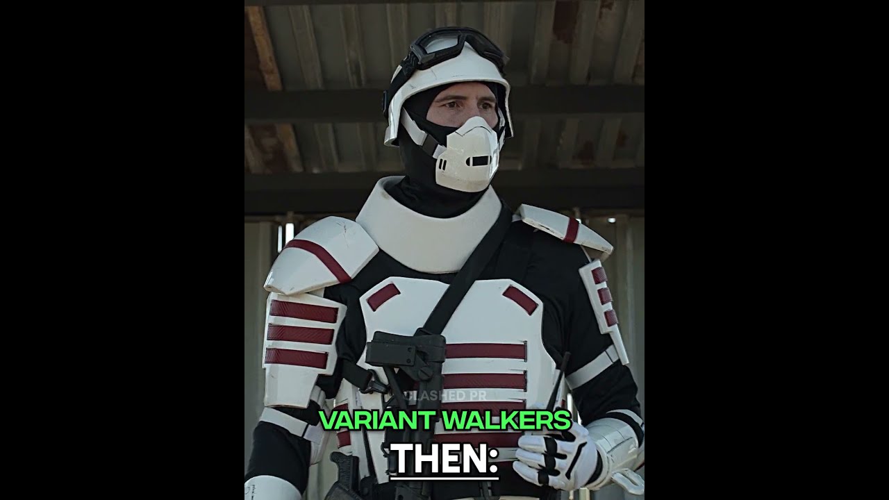 The Walking Dead Variant Walkers Then Vs Now Shorts
