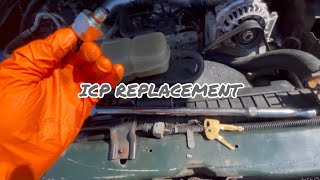 2000 F350 7.3 powerstroke 1-8 “ICP sensor install”