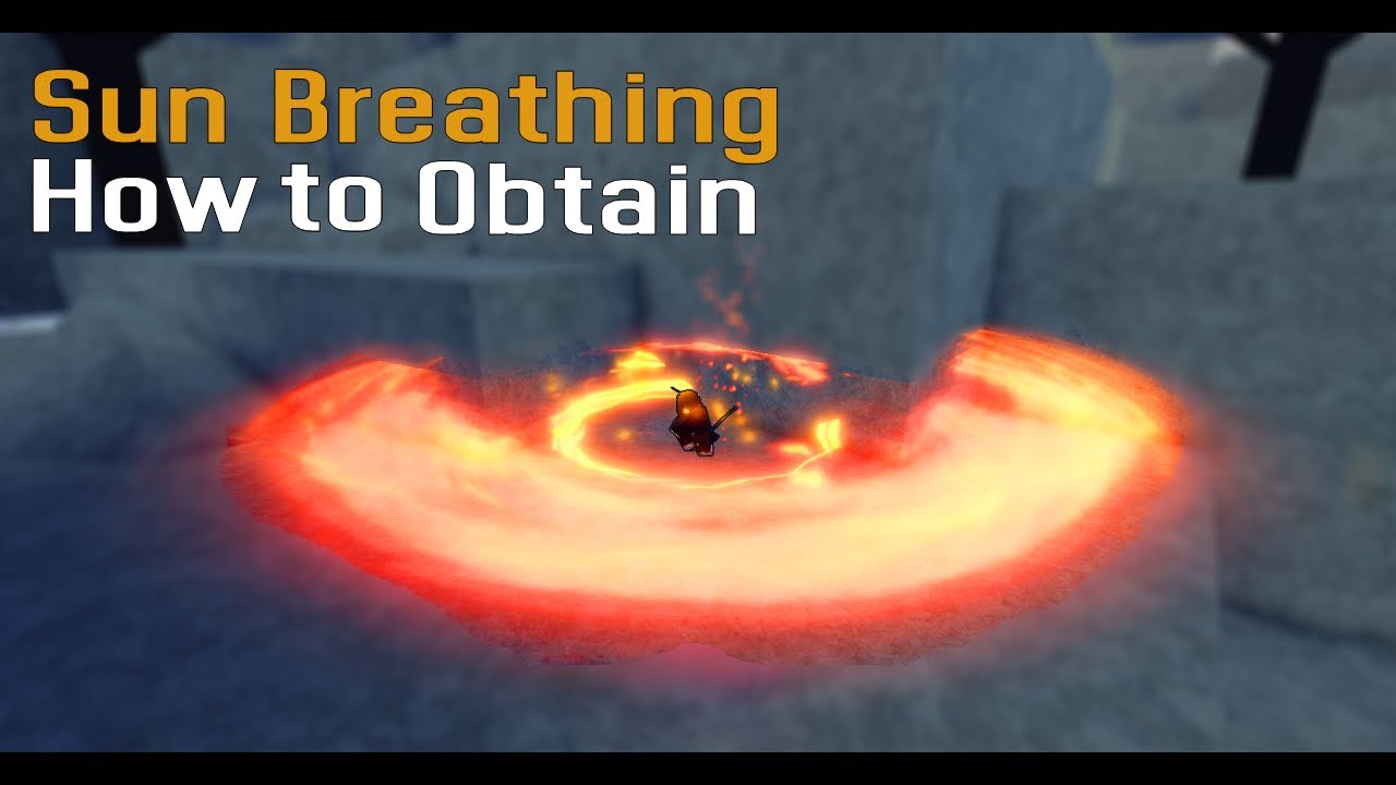 SUN BREATHING TIME LAPSE + HOW TO OBTAIN | Wisteria - YouTube