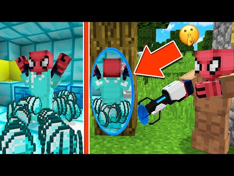 FAKİR PORTAL SİLAHI İLE ZENGİNİN ELMAS ODASINA GİRDİ! - Minecraft