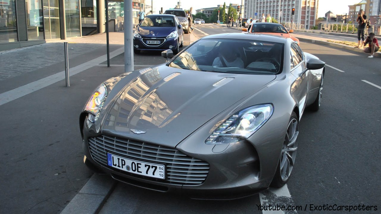 100 Aston Martin Sounds - ONE-77, 6x Vanquish 2013, 4x V12 Roadster, 2x Rapide S - 1080p HD