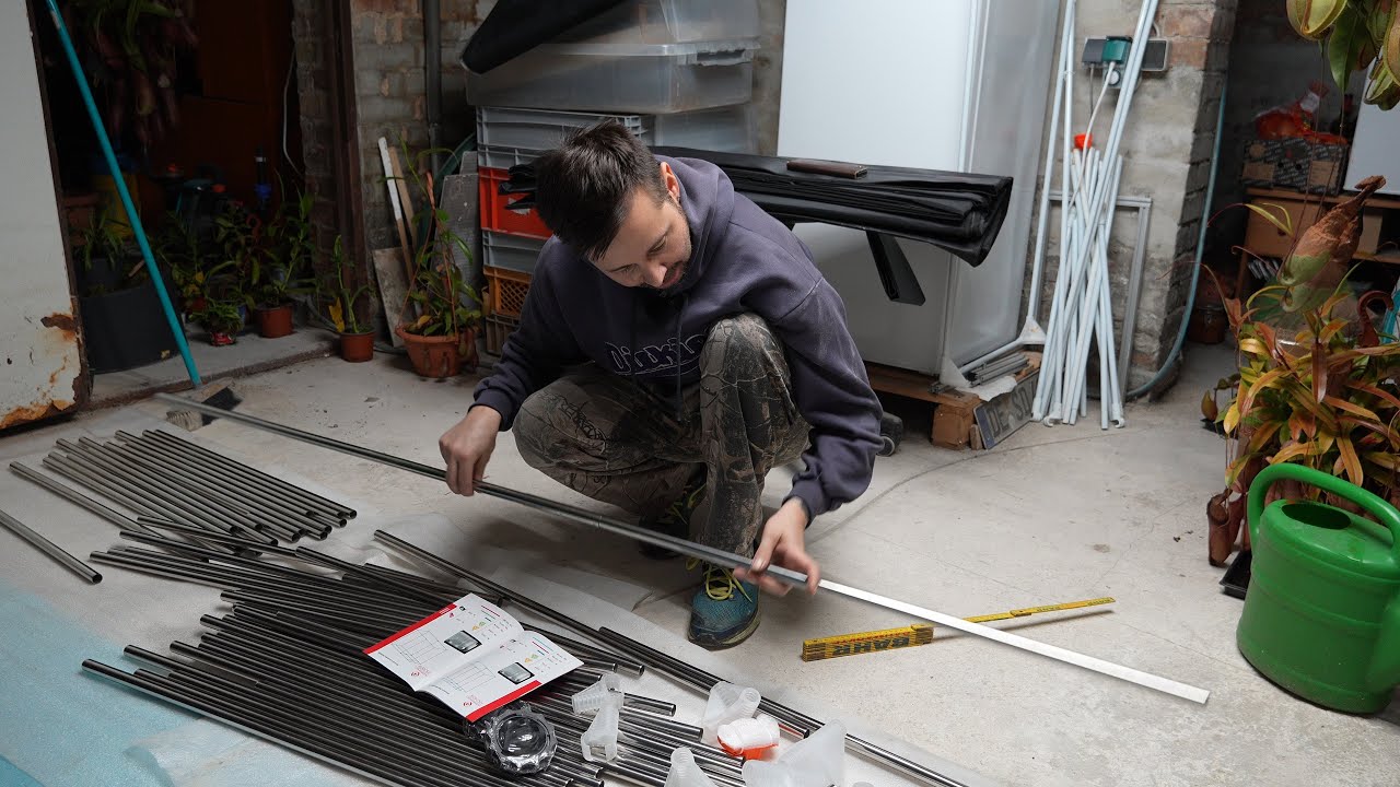 Der Keller wird entgültig zum Dschungel umgebaut🌱🐒.Fleischfressende Pflanzen im XL Growzelt Teil 1/2