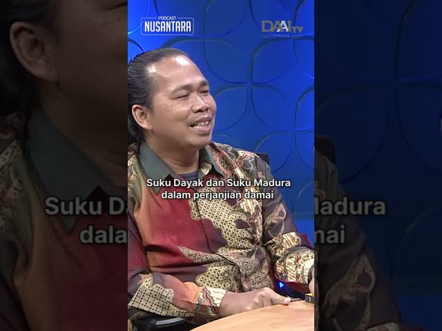 Adakah Perjanjian Damai antara Suku Dayak dan Suku Madura? #podcastnusantara #kerukunanantaretnis class=