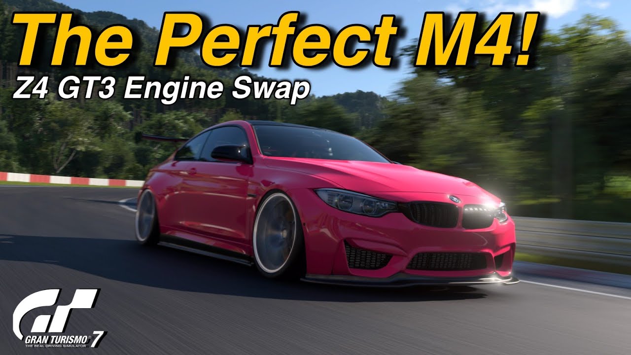 Gran Turismo 7: I LOVE This Engine Swap! (BMW GT3 Engine Swap) - YouTube