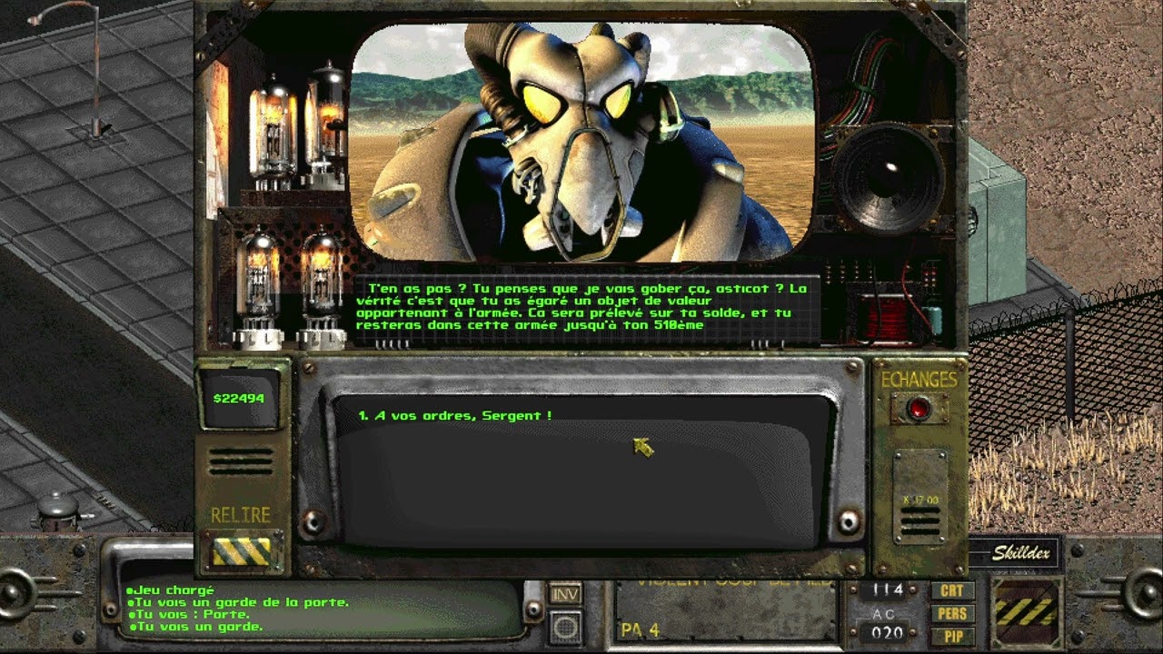 Where is youre power?! In french 