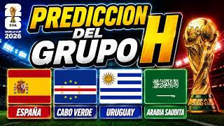 Spain, Uruguay, Cape Verde and Saudi Arabia: My Group H Prediction