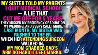 My Parents Cut Me Off Over My Sister’s Lie—Five Years Later, I Was Her Only Hope in the ER