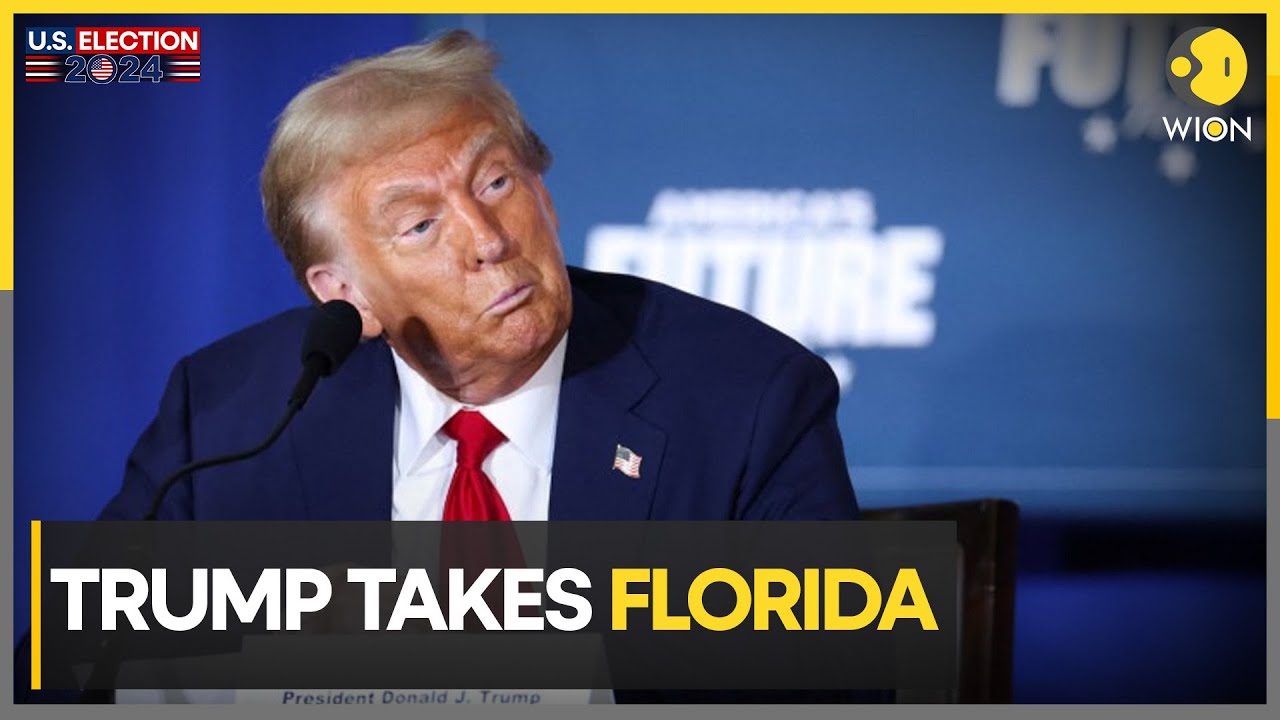 US Elections 2024: Donald Trump Wins Florida and 24 Other States | World News | WION