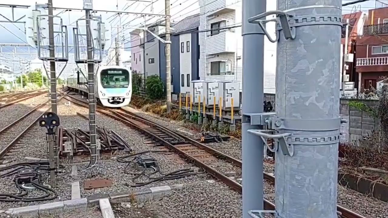西武鉄道30105F　各停拝島行　小平到着
