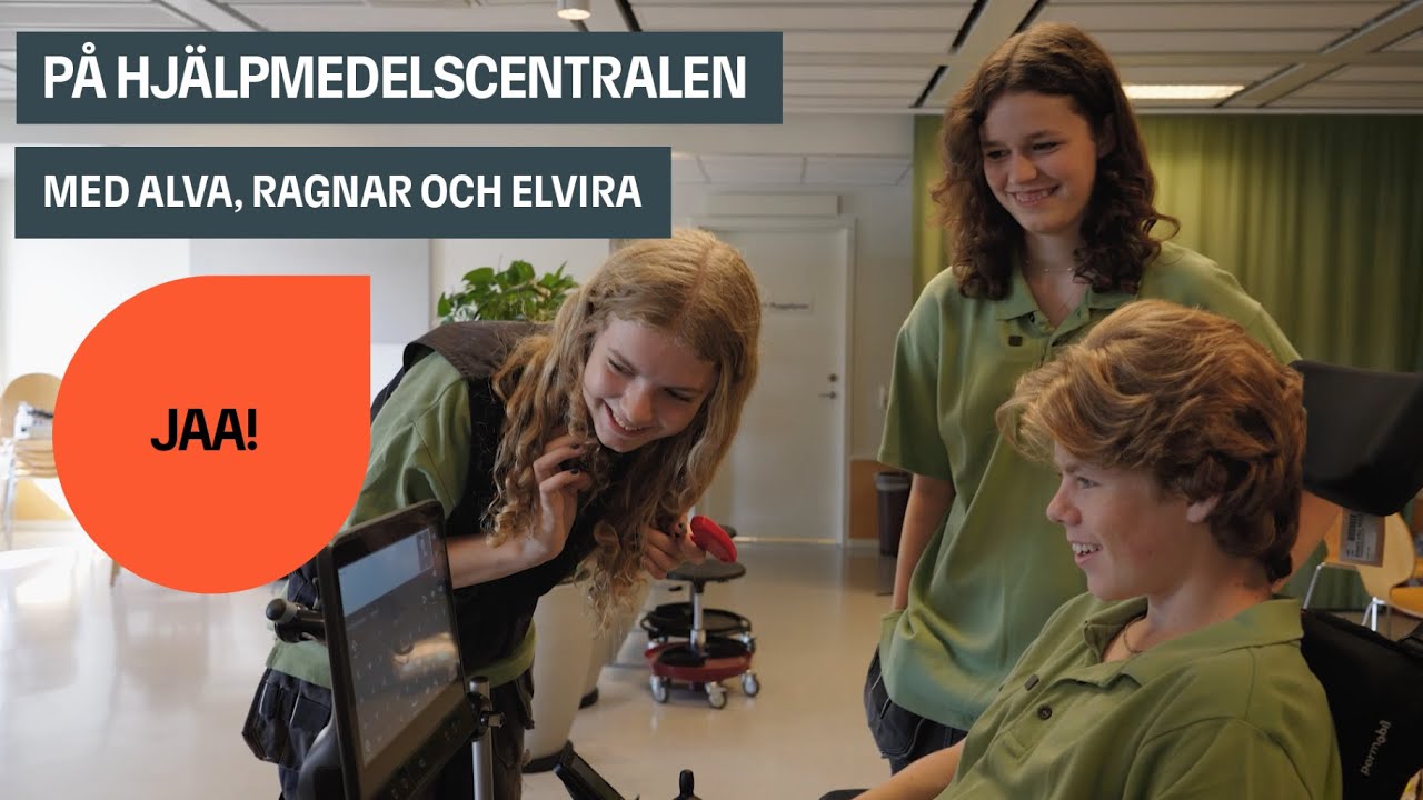 Är du redo? Hjälpmedelscentralen med Alva, Ragnar och Elvira