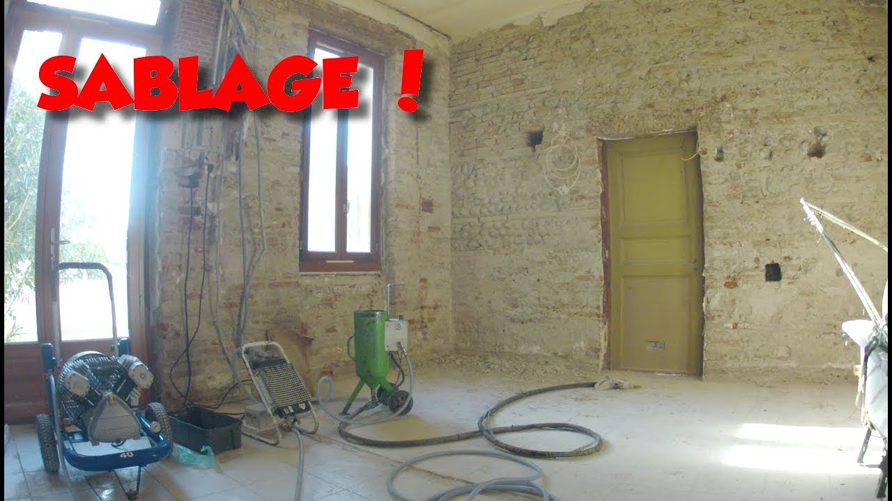 Rénovation] Sablage d'un mur capote XL 