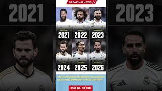 Lời nguyền băng đội trưởng  Real Madrid chia tay thủ quân năm thứ sáu liên tiếp!