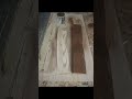 DIY table. in progress.(720) 692-9699 #woodbrushing #woodaging #polyxoilcoating #woodprotection