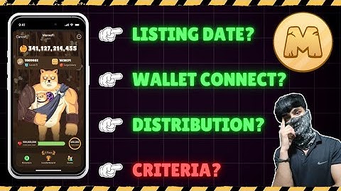 Memefi listing update and eligibility criteria 🚨| Wallet connect in memefi airdrop ✅| Crypto Himan