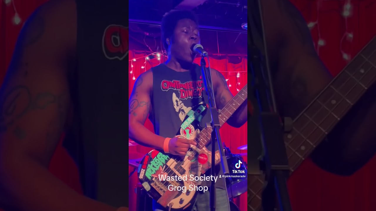 Wasted Society - Grog Shop #music #punk #guitar #guitarsolo #fypage