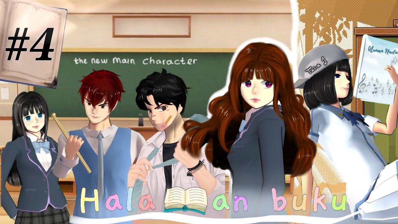 HALAMAN BUKU 📖 || EPS 4 || SAKURA SCHOOL SIMULATOR 