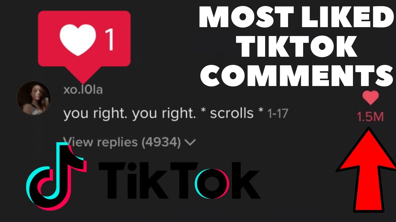 Top 5 Most Liked TikTok Comments YouTube