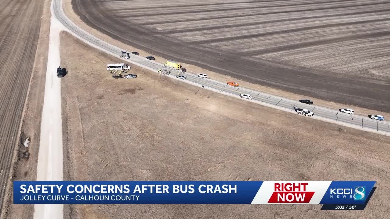 Deadly Iowa Lakes bus crash happened at curve with history of wrecks