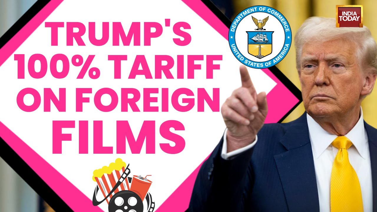 Why Trump Slapped 100% Tariff On Foreign Films? | Donald Trump | Hollywood | Bollywood