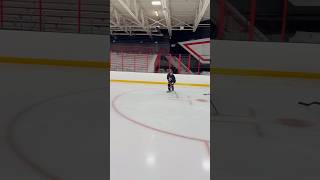 Hockey shooting and vision drill ✅ #hockey #hockeyiq #hockeyplaying