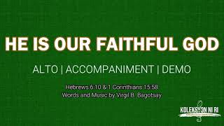 He is Our Faithful God  | Alto | Piano