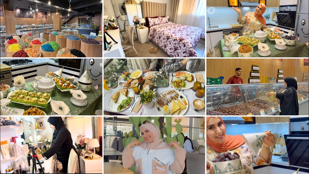 تقدية رمضان🥰 أكبر إفتتاح فأكادير🥰طبيلة رمضان وصفات جديدة🥰خريجة مع صحباتي🥰رويان مميز