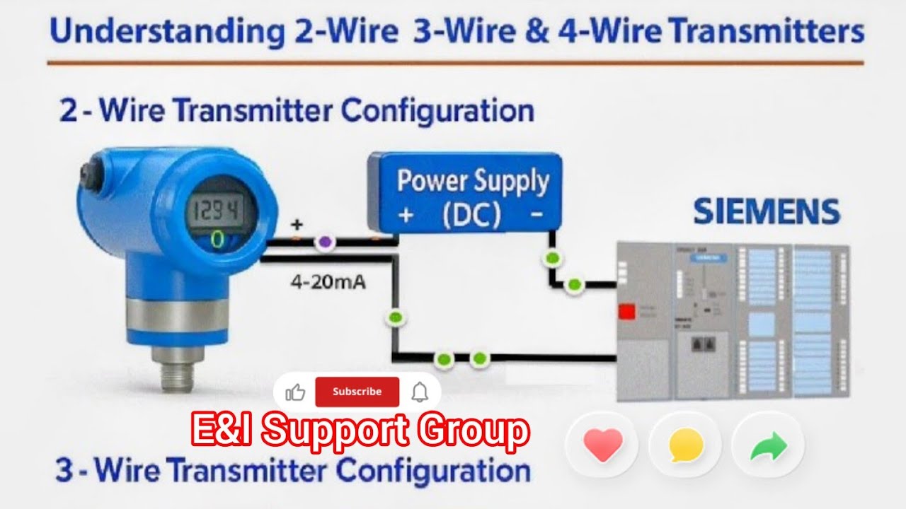 What Is Different Between 2Wire And 3Wire And 4Wire Transmitter ...