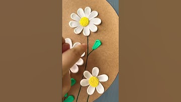 Làm tranh đơn giản từ đất sét #painting #art #butebisu