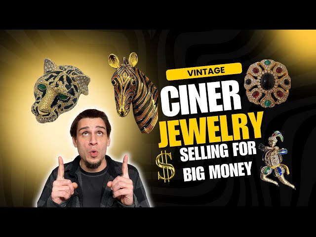Vintage CINER Jewelry That Sells For HUNDREDS: Learn about Big