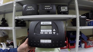 Запуск принудительной регенерации на управляющем клапане Clack серии WS RR (RUS)